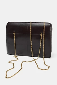 LEATHER SHOULDER BAG