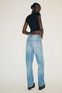 COTTON MODAL CROP T-SHIRT