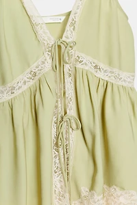 LACE CAMISOLE TOP ZW COLLECTION