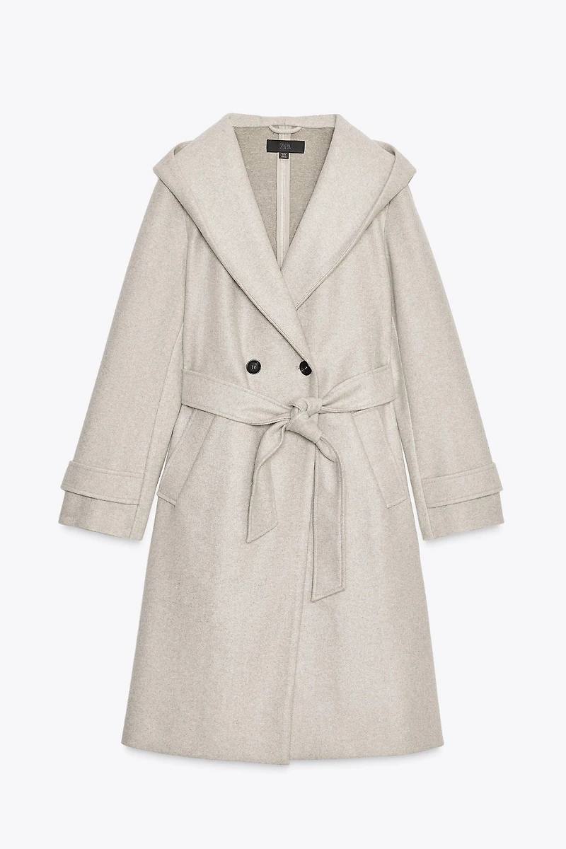 SOFT HOODIE COAT
