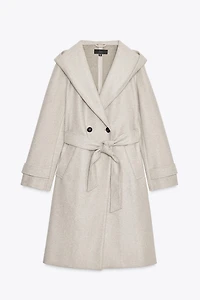SOFT HOODIE COAT