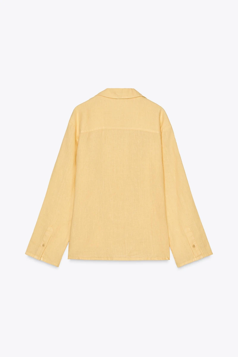 100% LINEN SHIRT ZW COLLECTION