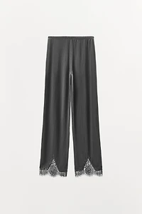 PANTALON POINTELLE DENTELLE