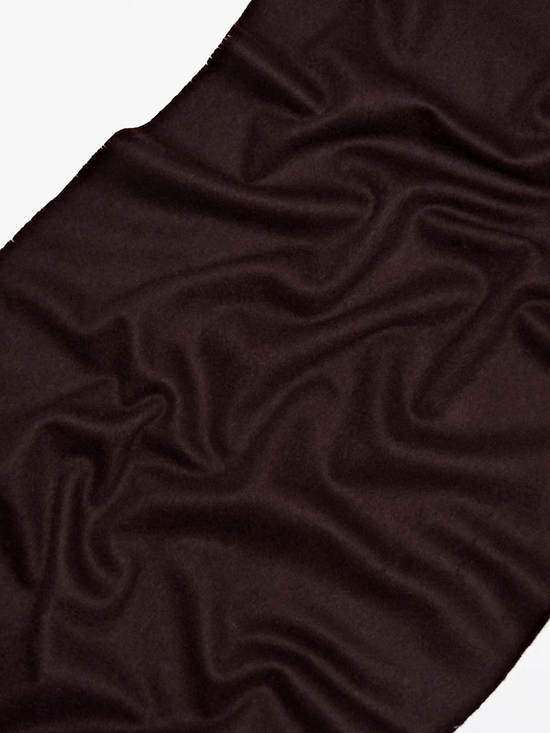 Wool blend scarf