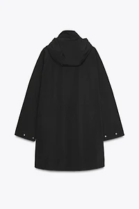 LONG HOODED JACKET