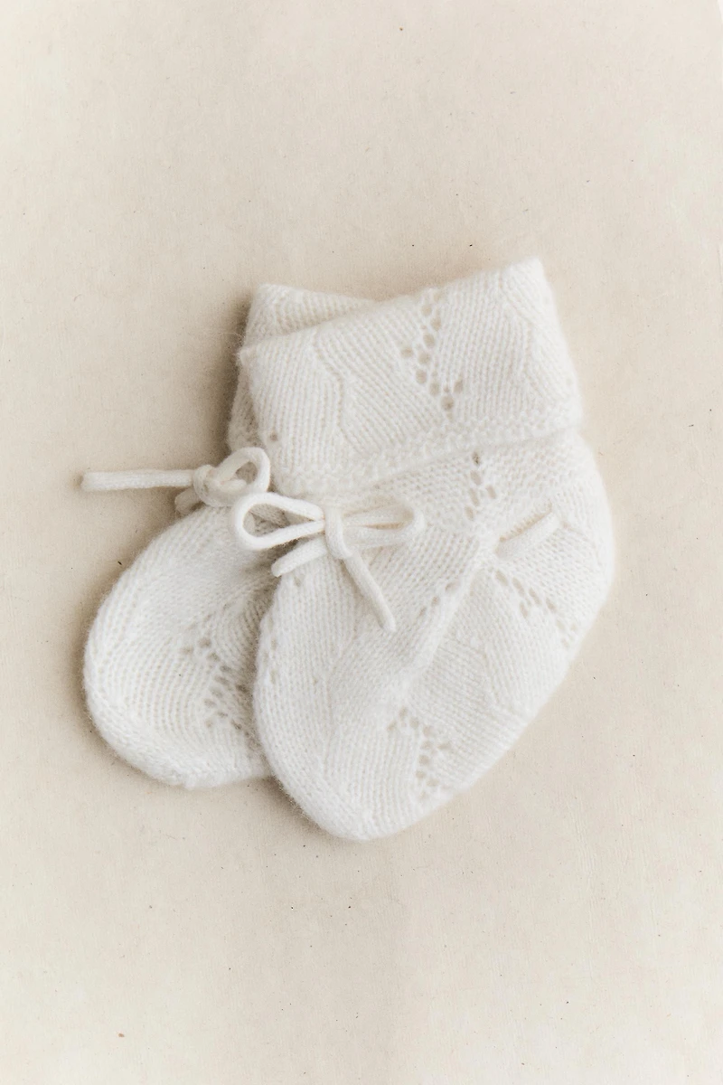 CHAUSSONS BÉBÉ CACHEMIRE