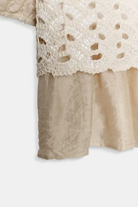 COMBINATION CROCHET TOP