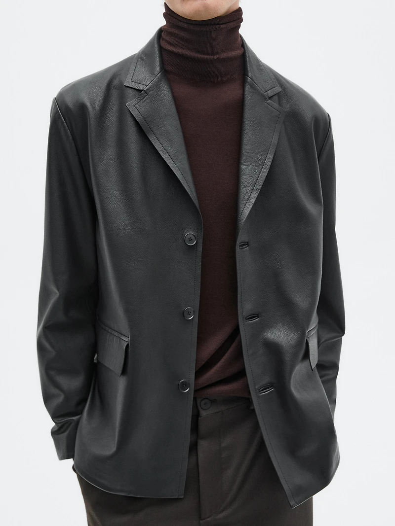 Nappa leather blazer - LIMITED