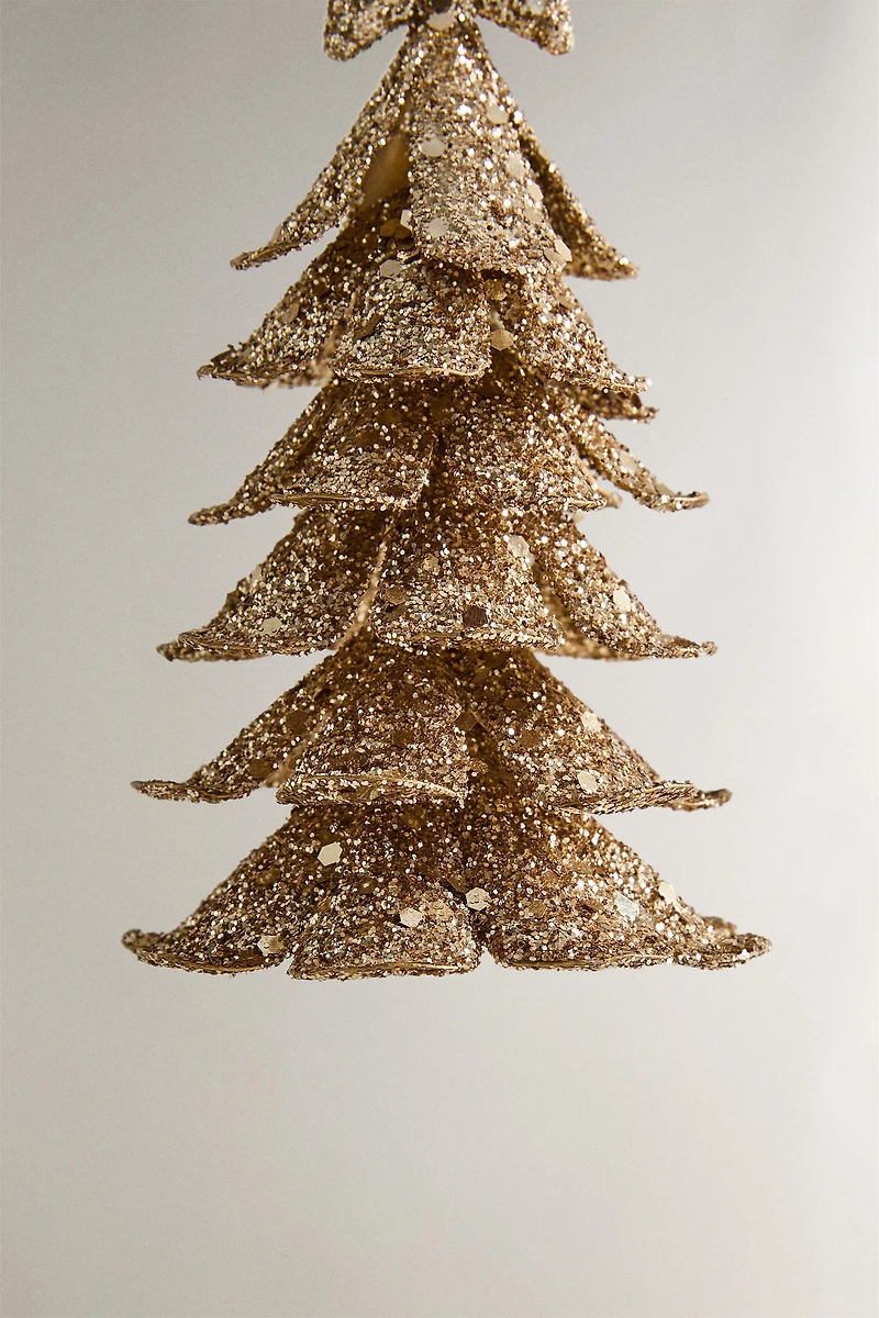 GOLDEN IRON TREE ORNAMENT