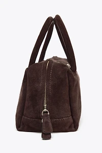 SPLIT LEATHER BOWLING BAG