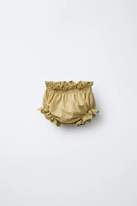 CULOTTE BRODERIES DENTELLE