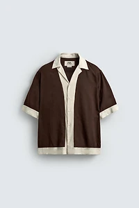 CHEMISE VISCOSE - LIN COLOR BLOCK