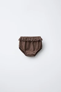 EMBROIDERED LACE PANTIES