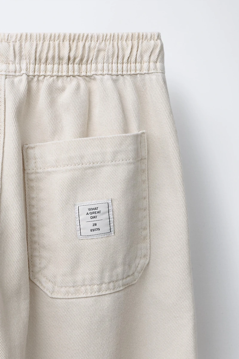 PANTALON FLUIDE ÉLASTIQUÉ