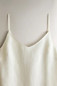 LINEN NIGHTGOWN