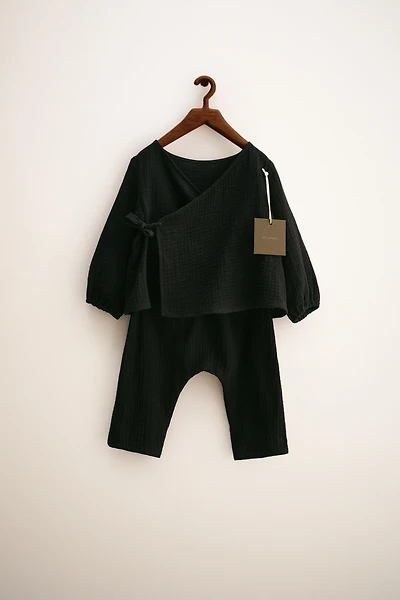 ZARA TIMELESS - TEXTURED PLAIN SET