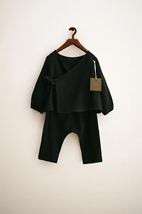 ZARA TIMELESS - TEXTURED PLAIN SET