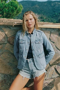 TRF POCKET DENIM JACKET