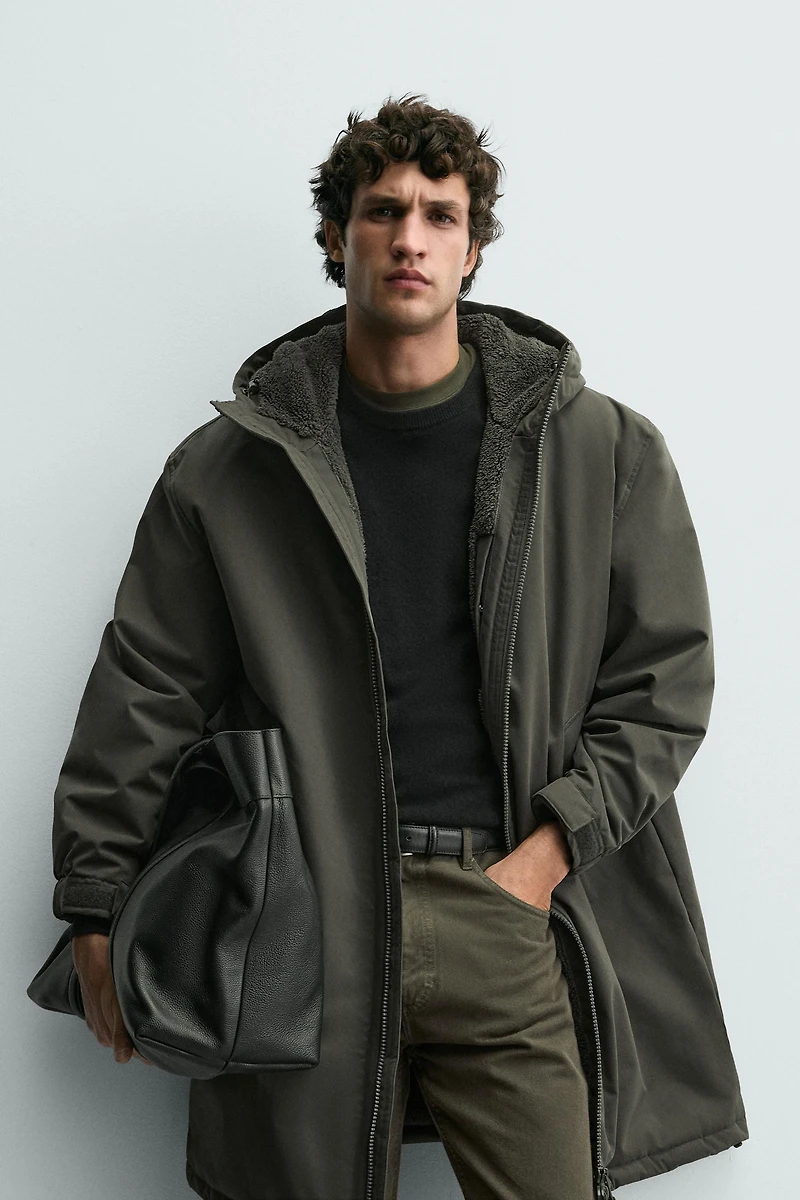 BLOUSON REMBOURRÉ COMBINÉ