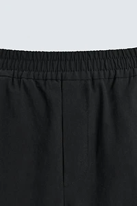 RELAXED FIT COTTON BERMUDA SHORTS