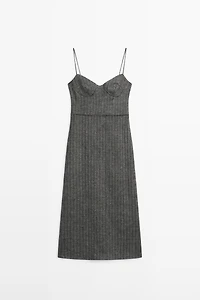 Strappy midi dress