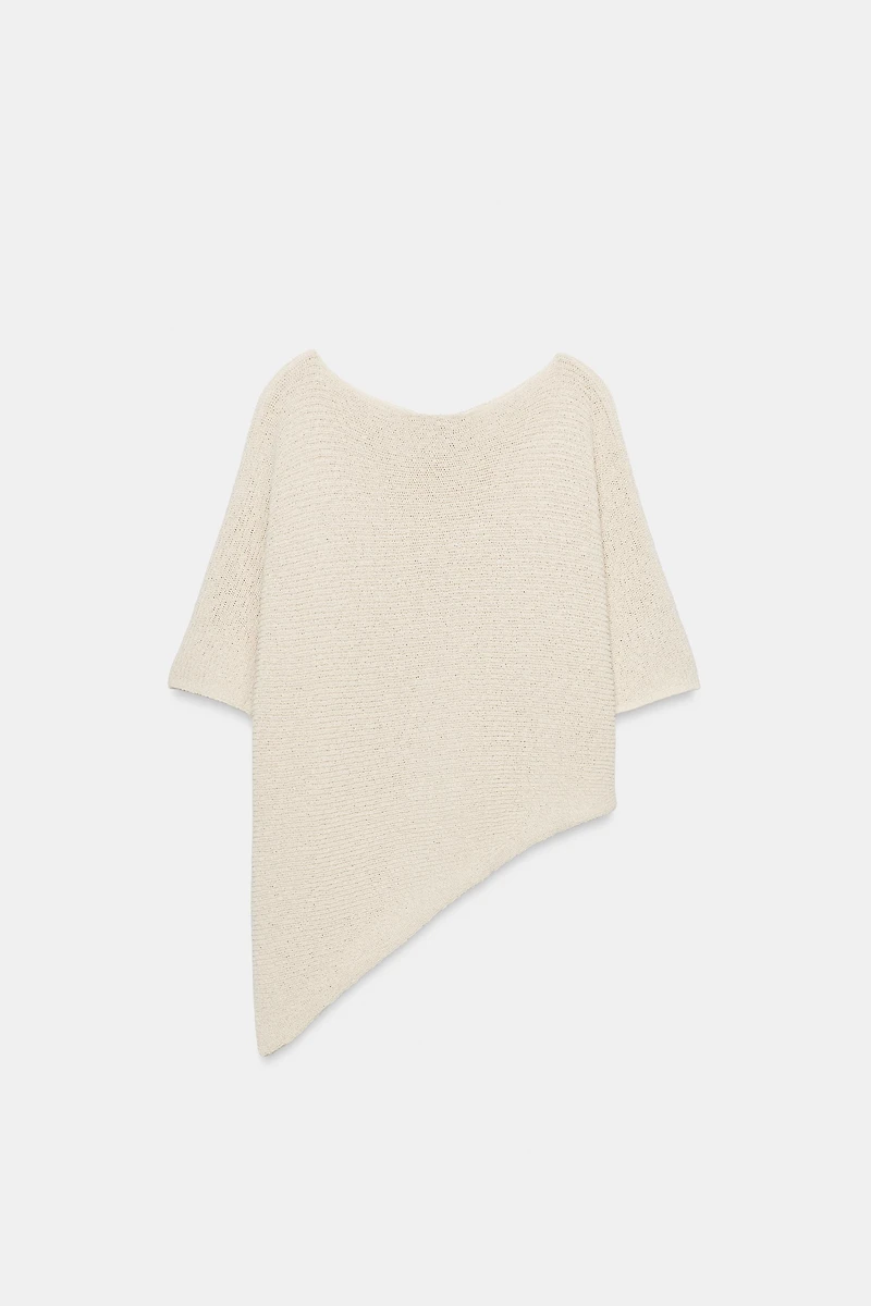 ASYMMETRIC KNIT TOP