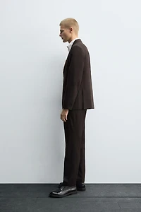 WOOL SUIT PANTS