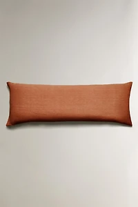 WASHED LINEN THROW PILLOW COVER