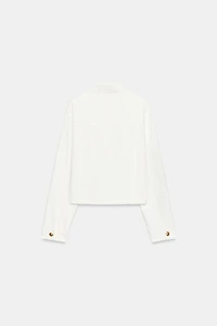 BLOUSON BOUTONS DORÉS