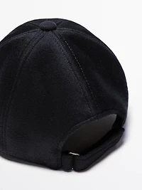 Casquette en laine mélangée