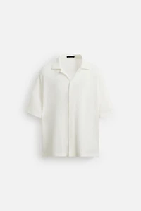 CHEMISE STRUCTURÉE EFFET FROISSÉ
