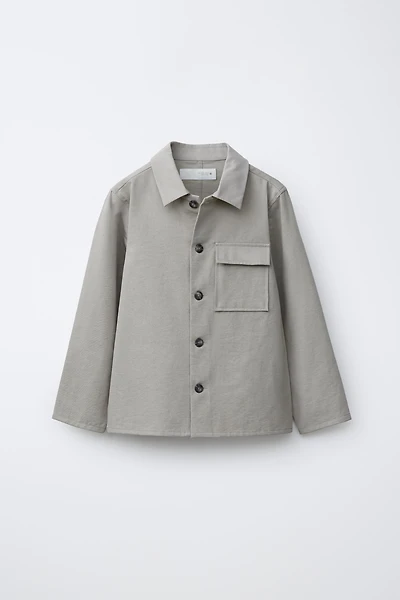 POCKET OVERSHIRT