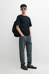 T-shirt double col 100 % coton