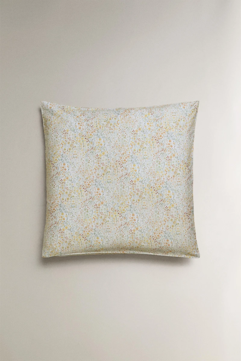 MINI FLORAL SATEEN PILLOWCASE