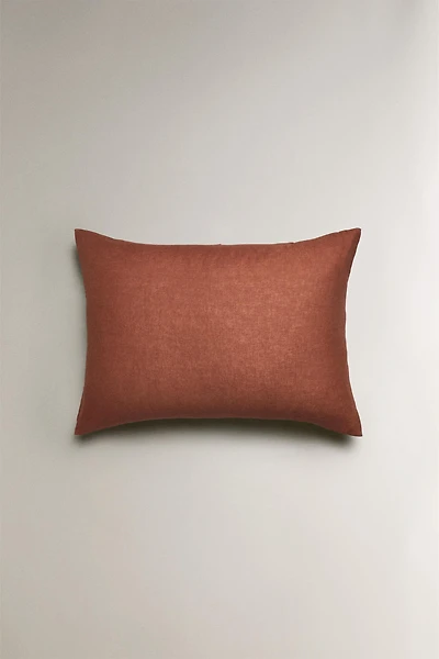 XXL LINEN THROW PILLOW COVER