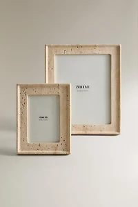 TRAVERTINE PICTURE FRAME