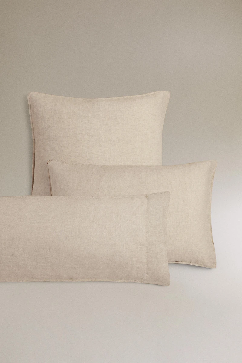 Washed linen pillowcase (160 GSM)
