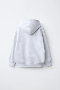 SWEAT À CAPUCHE IMPRIMÉ OURS