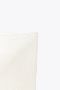PLAIN KNIT BANDEAU TOP