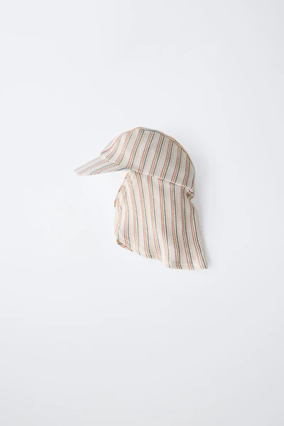 BONNET DE BAIN À RAYURES