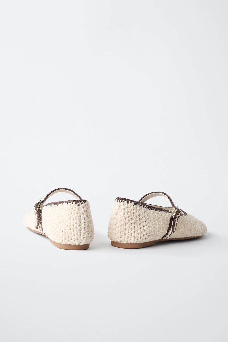 BALLERINES EN CROCHET