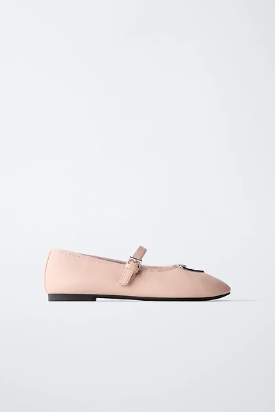 HEART BALLET FLATS