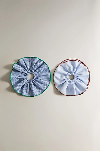 LOT DE 2 CHOUCHOUS RAYÉS ENFANT
