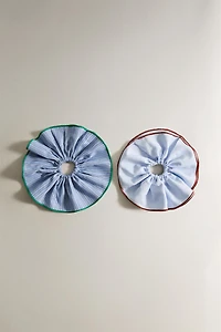 LOT DE 2 CHOUCHOUS RAYÉS ENFANT