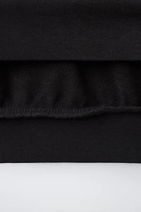 T-SHIRT EN MOLLETON AVEC INSCRIPTION
