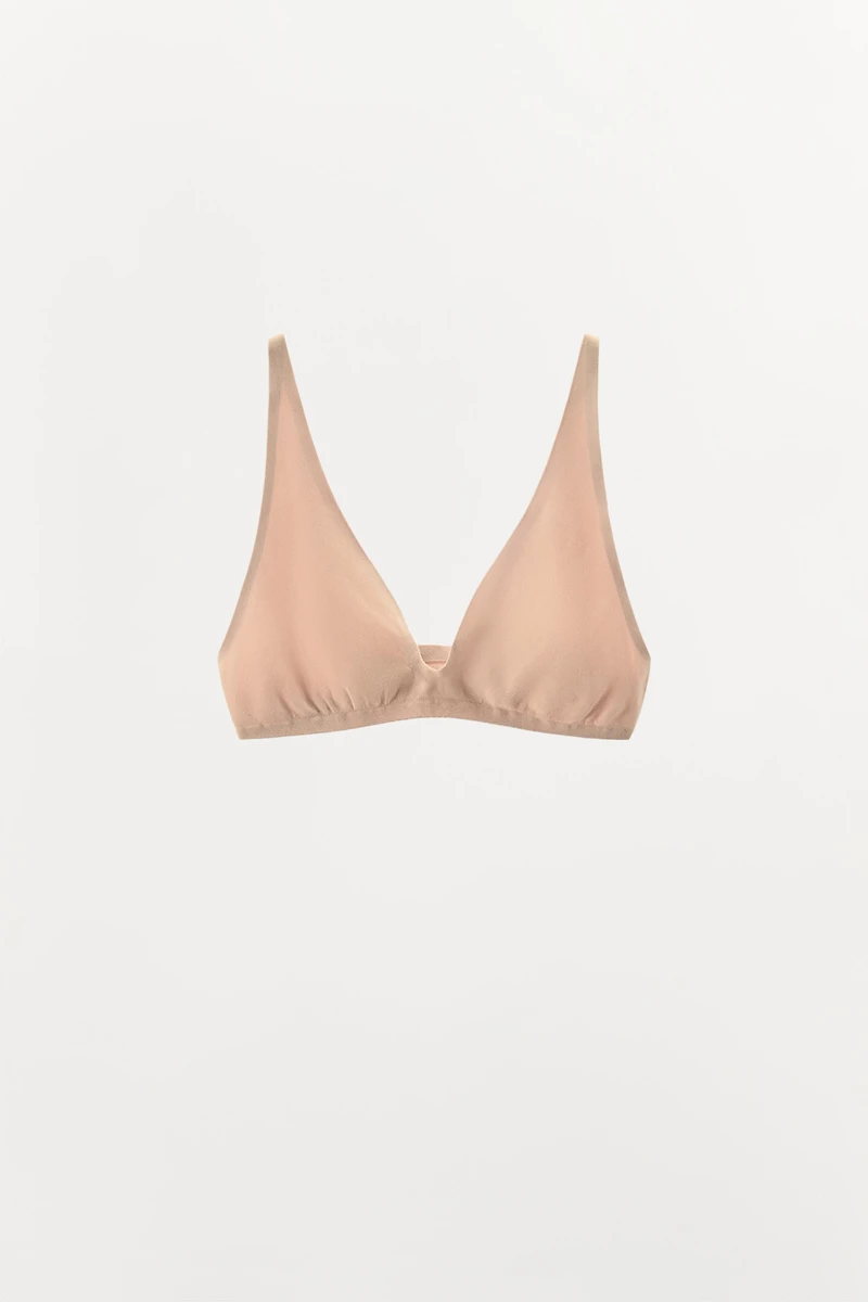 SEAMLESS TRIANGLE BRALETTE