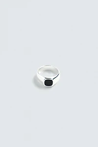 STONE SIGNET RING