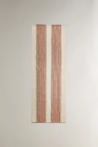 TAPIS JUTE ET COTON RAYURES