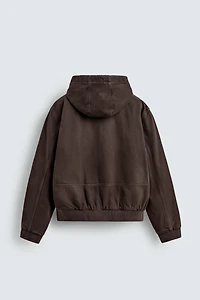 VESTE MATELASSÉE À CAPUCHE