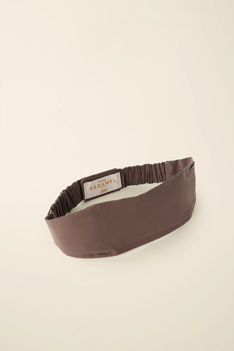 ELASTIC HEADBAND CREATED BY CARAMEL LONDON X ZARA